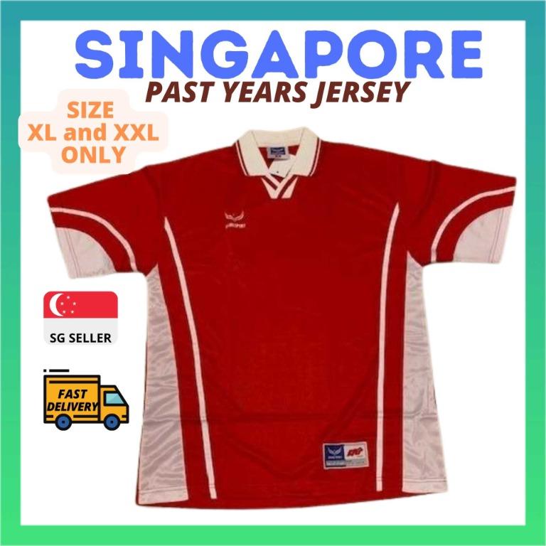 New vintage Grandsport FAS Singapore jersey size XL 3L XXL football