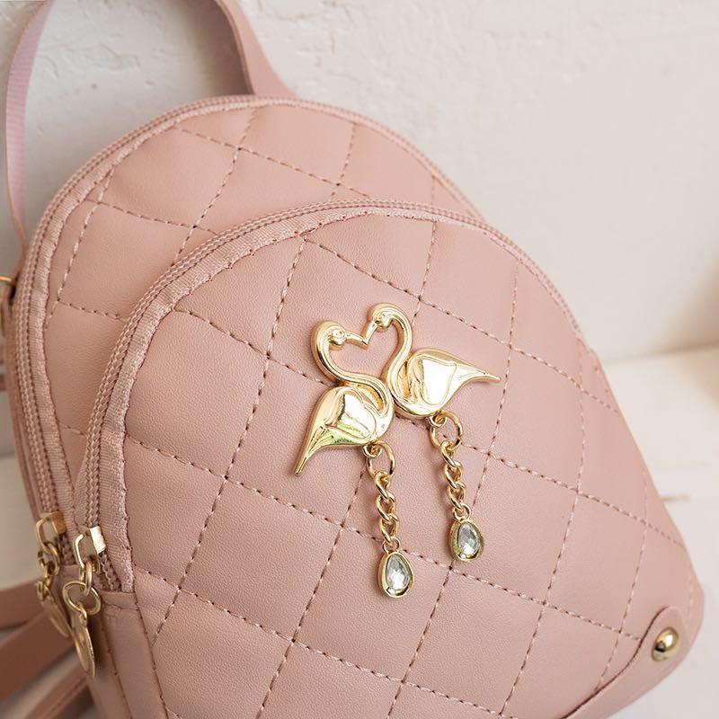 2021korea Stylish Quilted Luxury Fashion Small Backpack Bag Suede Cute Mini  Backpack For Girls - Buy Mini Backpack For Girls,Fashion Backpack Bag,Mini