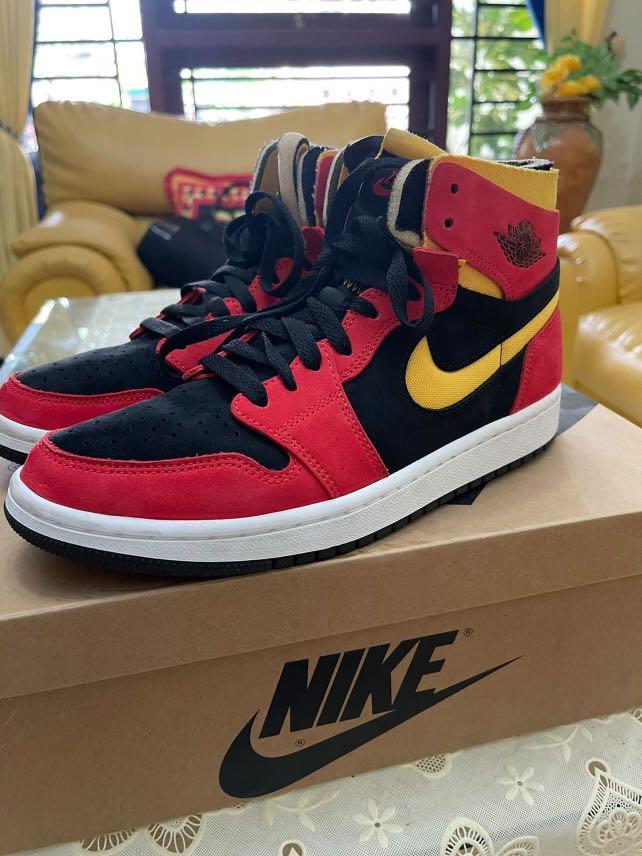 red air jordans high top