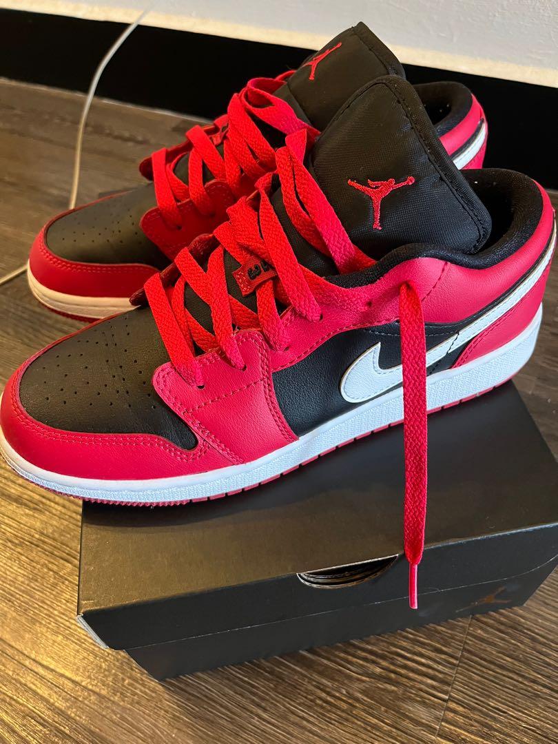 Nike Air Jordan 1 low junior Women s Fashion Footwear Sneakers
