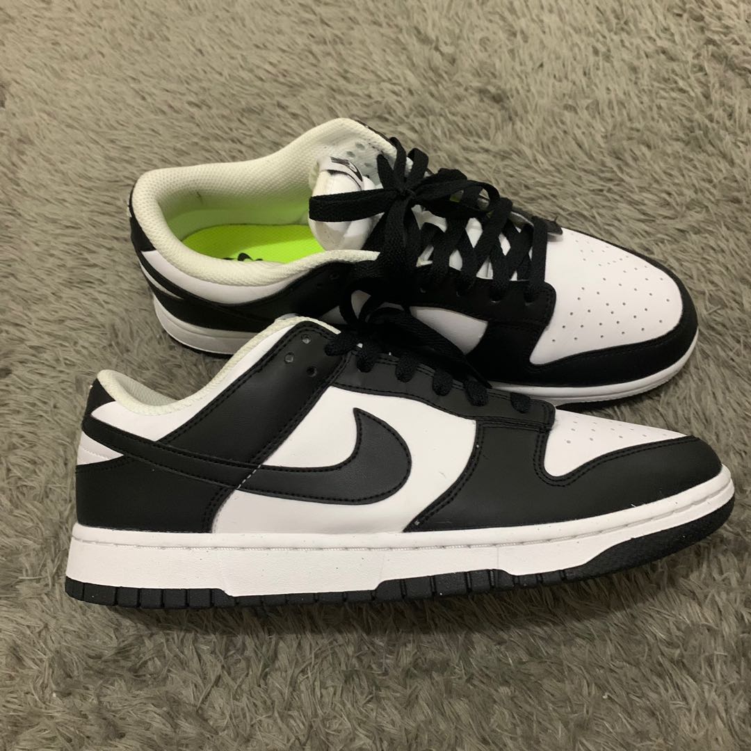 Nike Dunk Low Panda 2022, Men's Fashion, Men's Footwear, Sneakers on Carousell