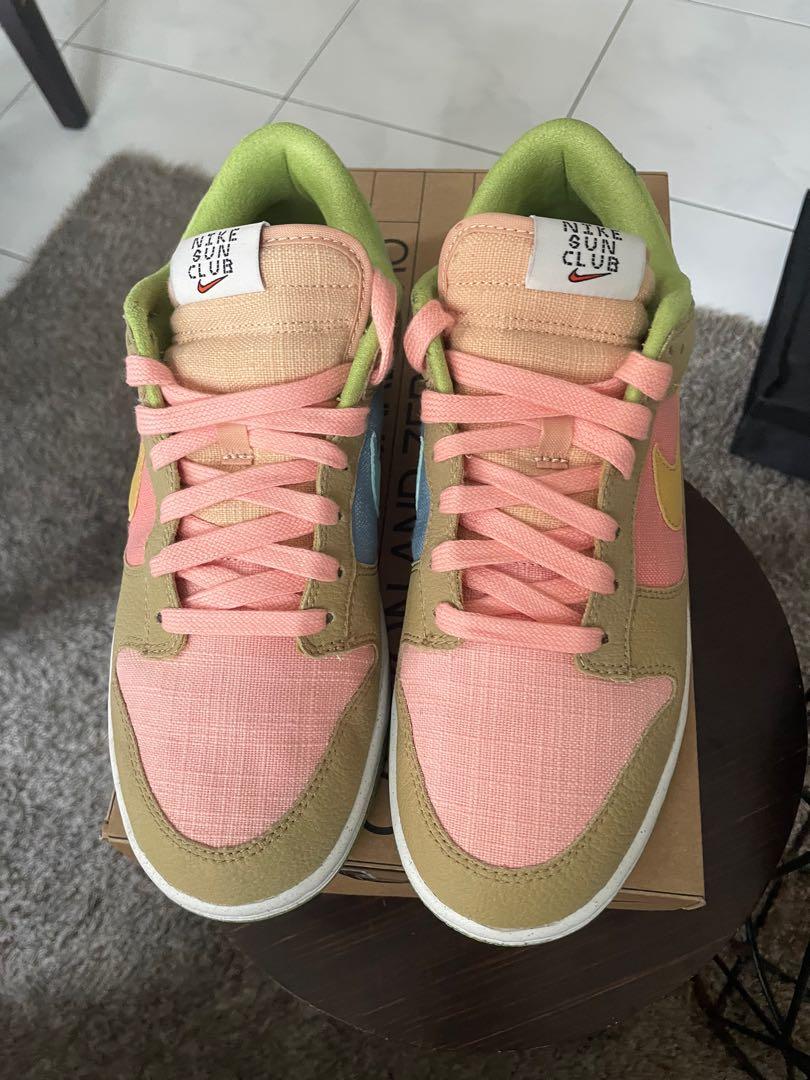 nike dunk lux low arctic orange
