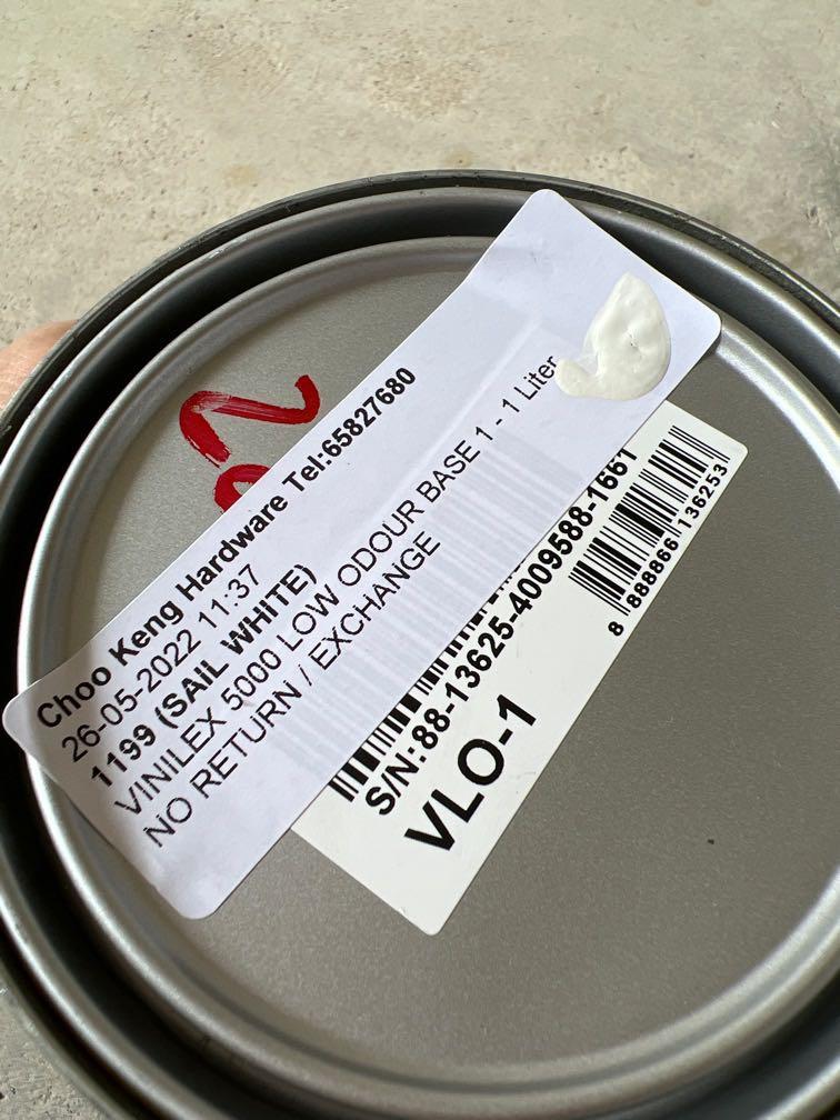 Nippon Paint Sail White, Furniture & Home Living, Home Improvement