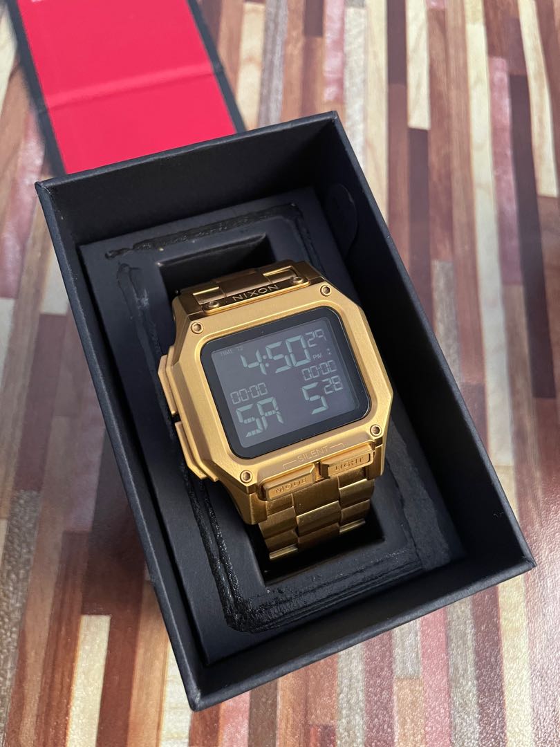 Nixon regulus ss gold cheap