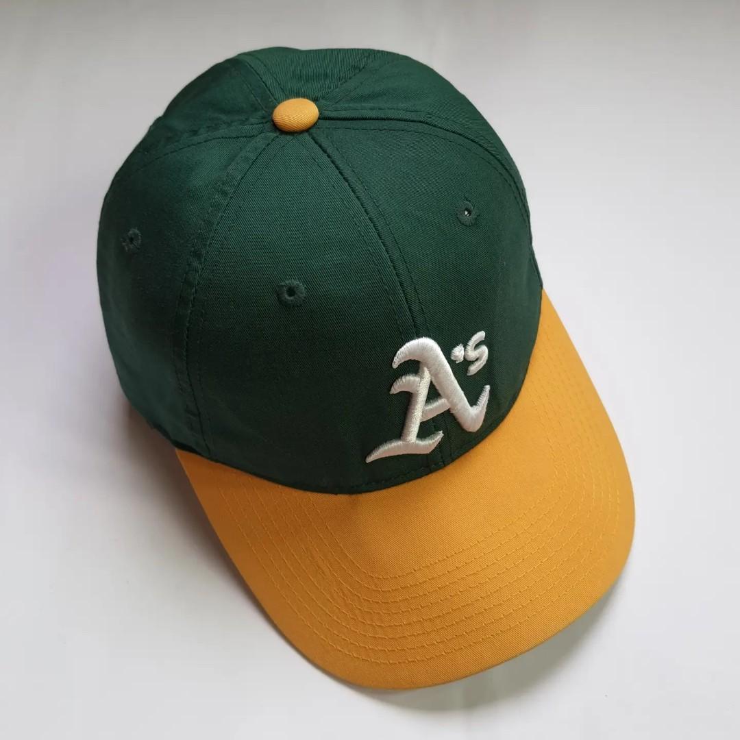 Oakland Athletics Hat Green Yellow MLB 