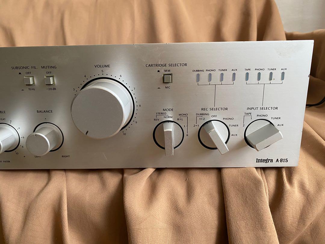 ONKYO Integra A-815GTR オンキヨー ステレオ プリメインアンプ