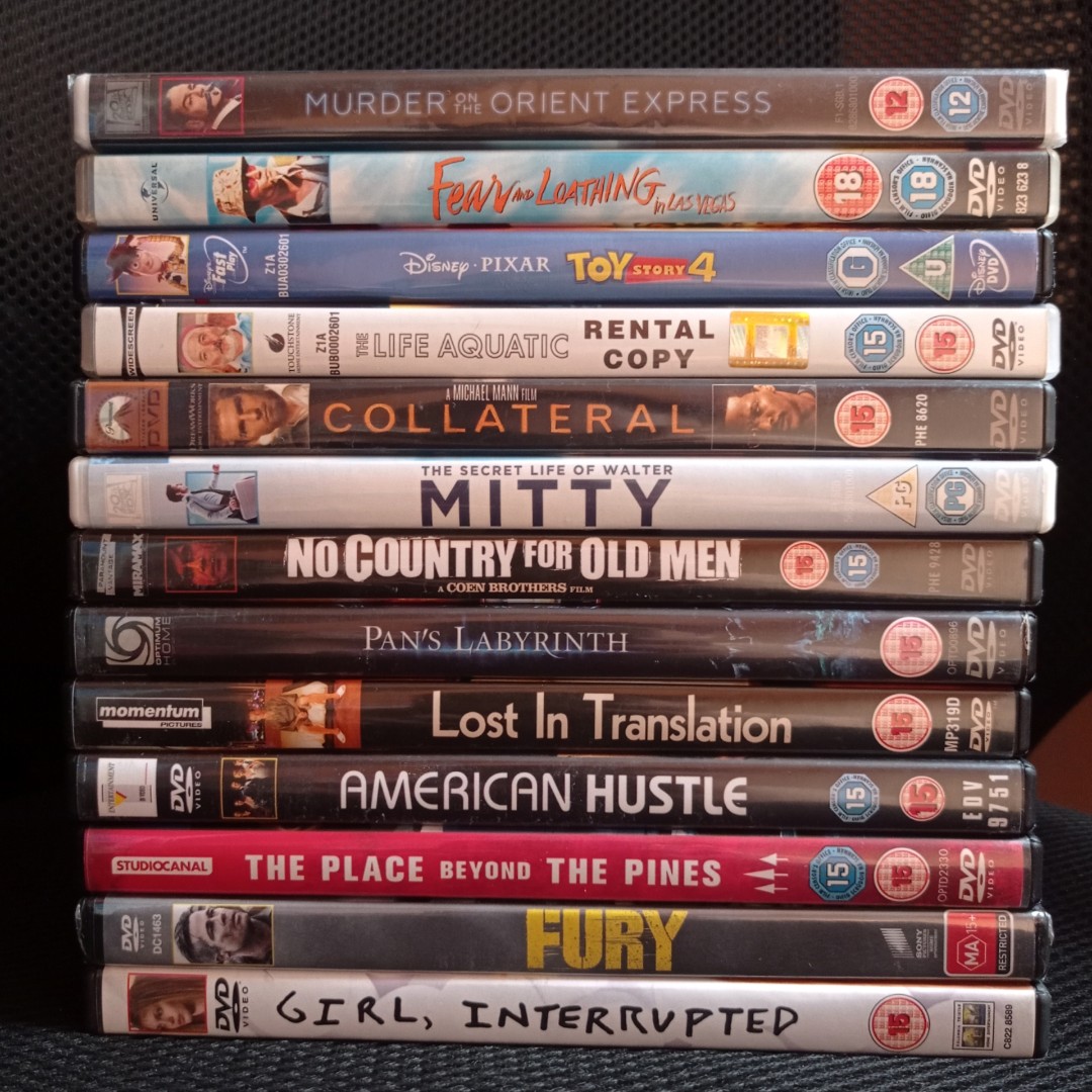 Original DVD Movies for Collection Assorted, Hobbies & Toys, Music