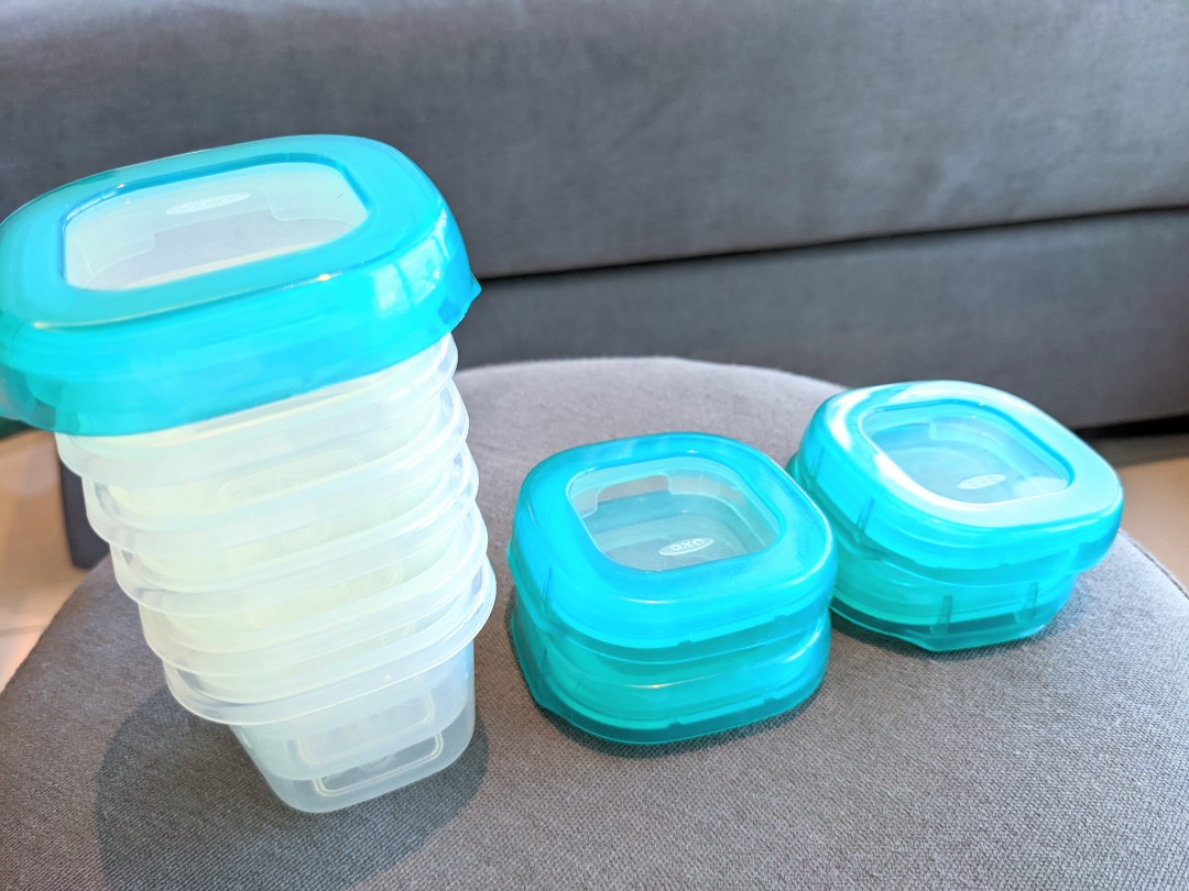 Oxo tot Freezer Storage containers set, Babies & Kids, Nursing