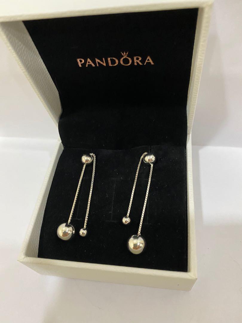 String of beads earrings pandora store