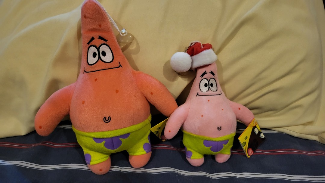 Patrick Star plush toy, Hobbies & Toys, Toys & Games on Carousell