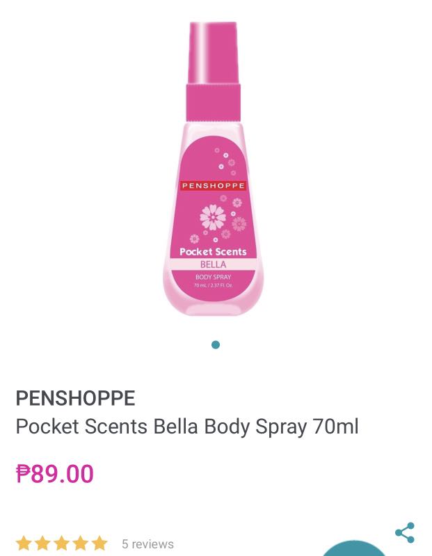Penshoppe bella best sale perfume