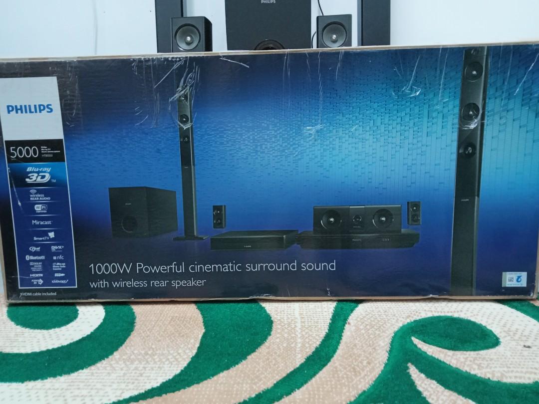 Philips blu ray sale surround sound
