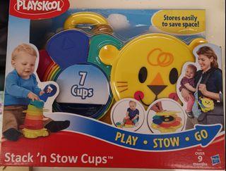 PlaySkool Stack n Stow Cups