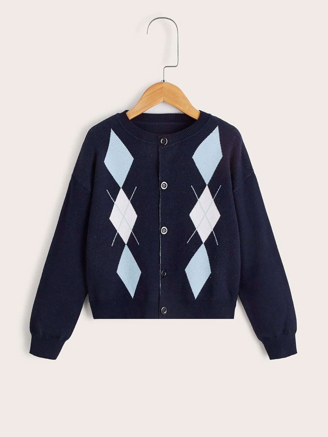 Big online boys cardigan