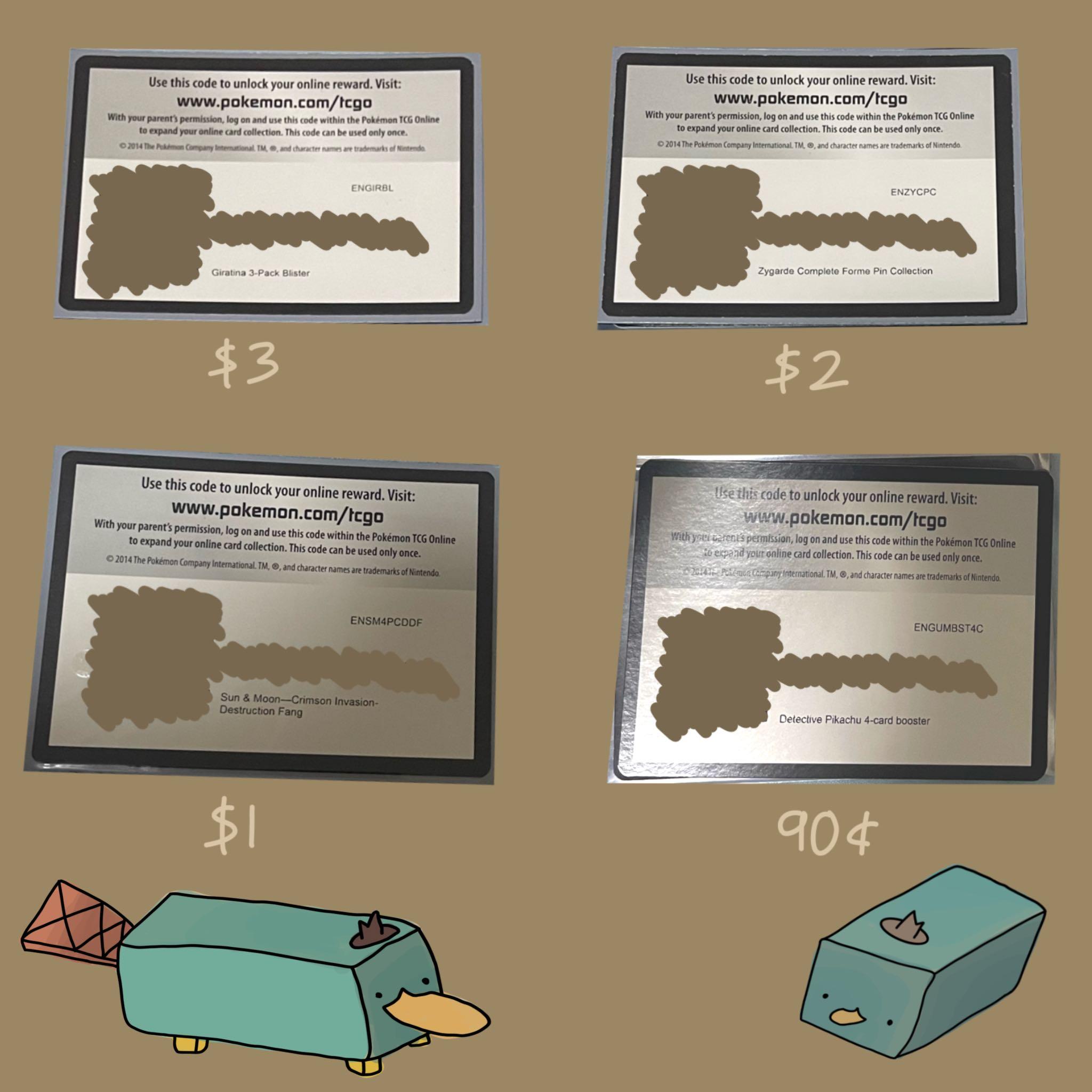Pokemon Tapu Koko Pin Collection  TCGO Code Cards  NM-Mint Fast Shipping! 