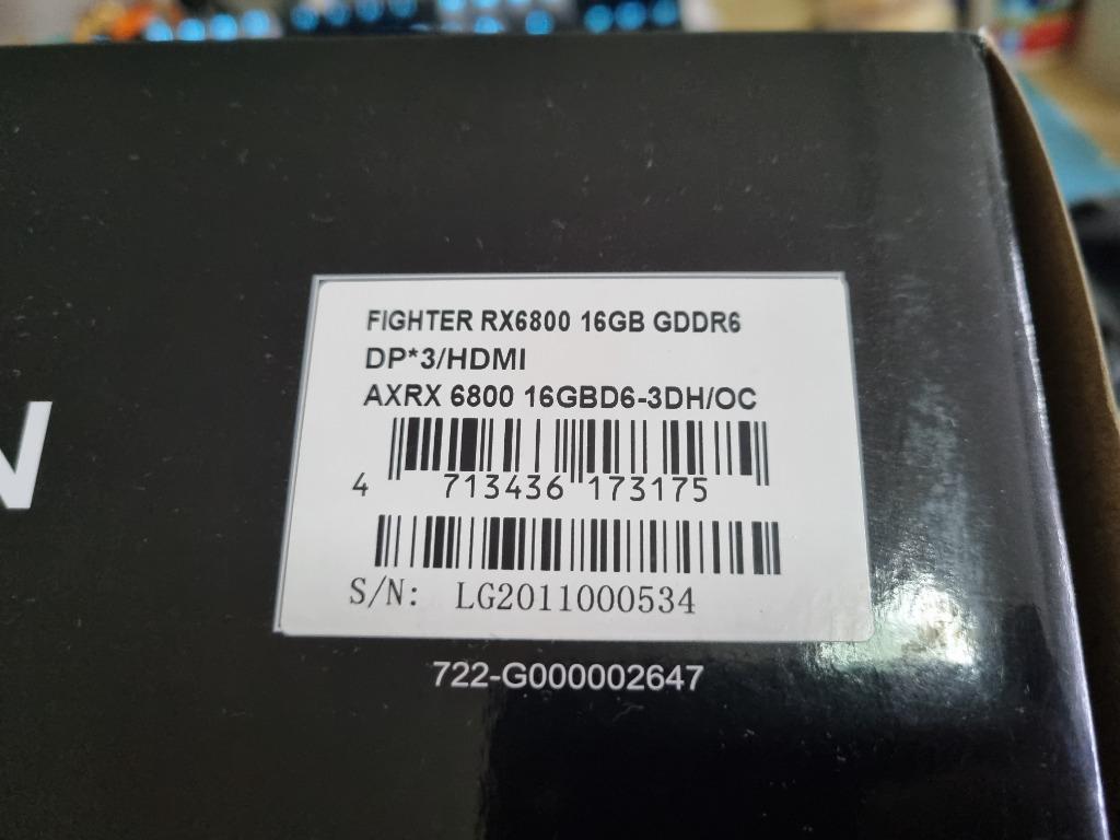 Powercolor RX 6800 graphic card, Computers & Tech, Desktops on Carousell