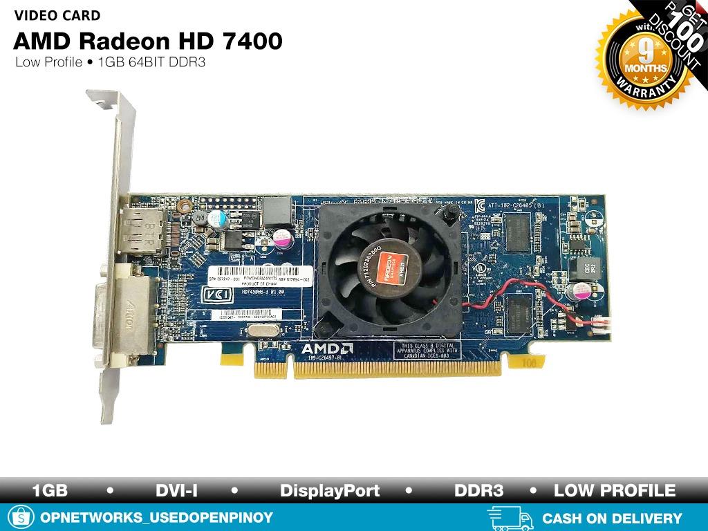 Amd radeon 7400 hd top