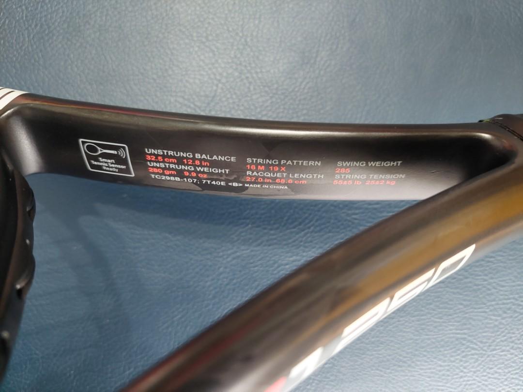 Prince Warrior Textreme 107T G2 Tennis Racket Racquet, Sports Equipment