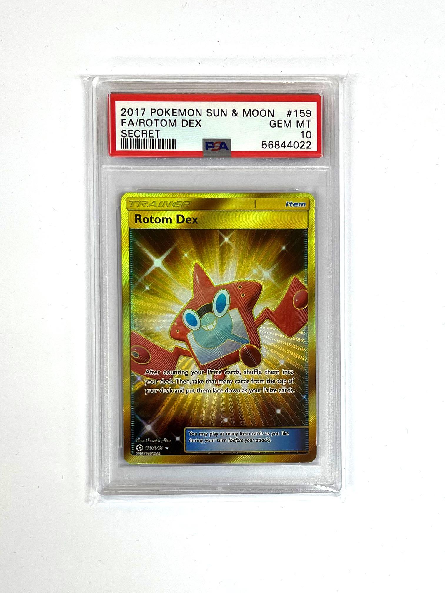 Rotom Pokedex 015/SM-P Pokemon Card Japanese PROMO HOLO Near Mint 