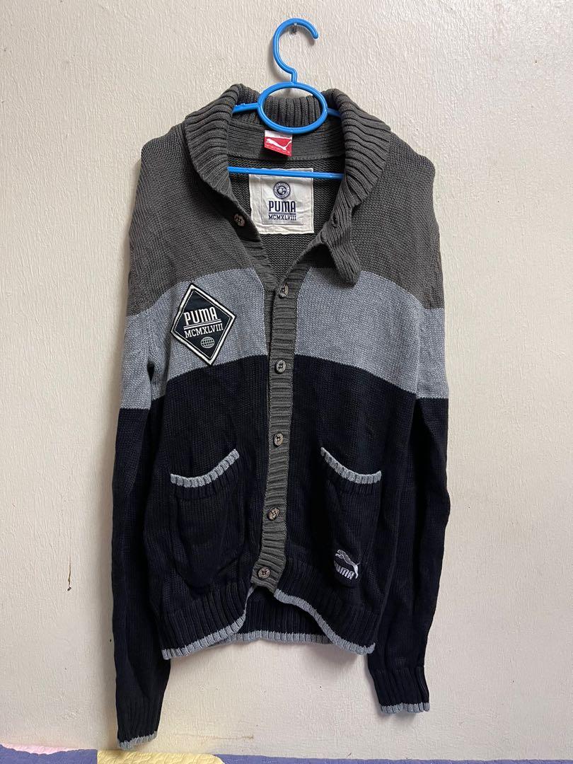 Puma Heritage knitwear jacket Men s Fashion Coats Jackets and