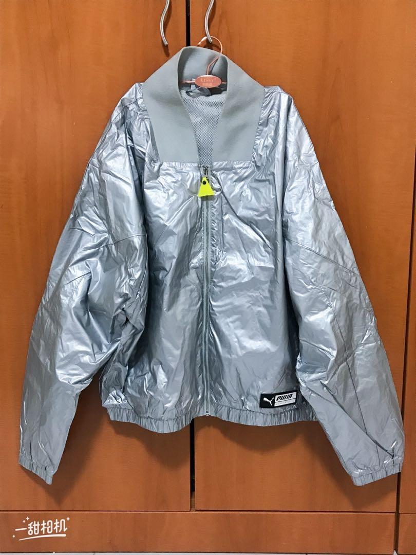 Puma hot sale silver jacket