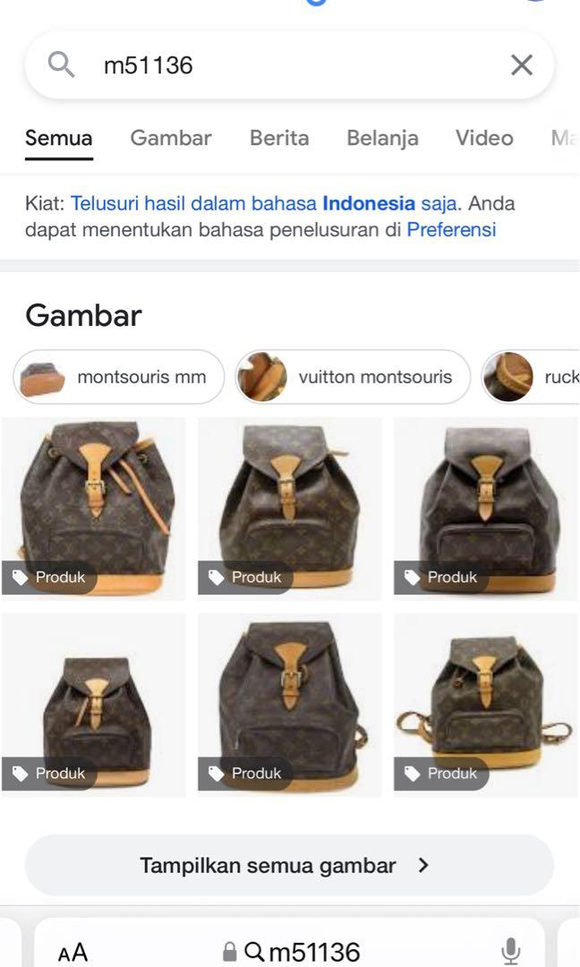 ransel lv tembus no seri