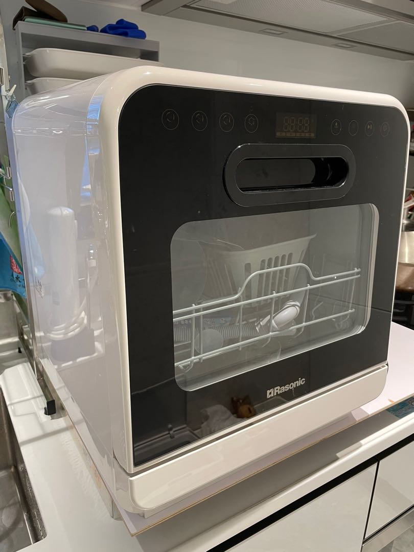 Rasonic Dishwasher RDWJ6W, 家庭電器, 廚房電器, 洗碗碟機 Carousell
