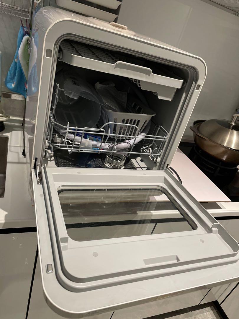 Rasonic Dishwasher RDWJ6W, 家庭電器, 廚房電器, 洗碗碟機 Carousell