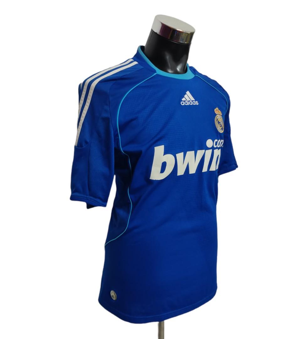 Real Madrid 2008 Away Jersey Men s Fashion Activewear on Carousell