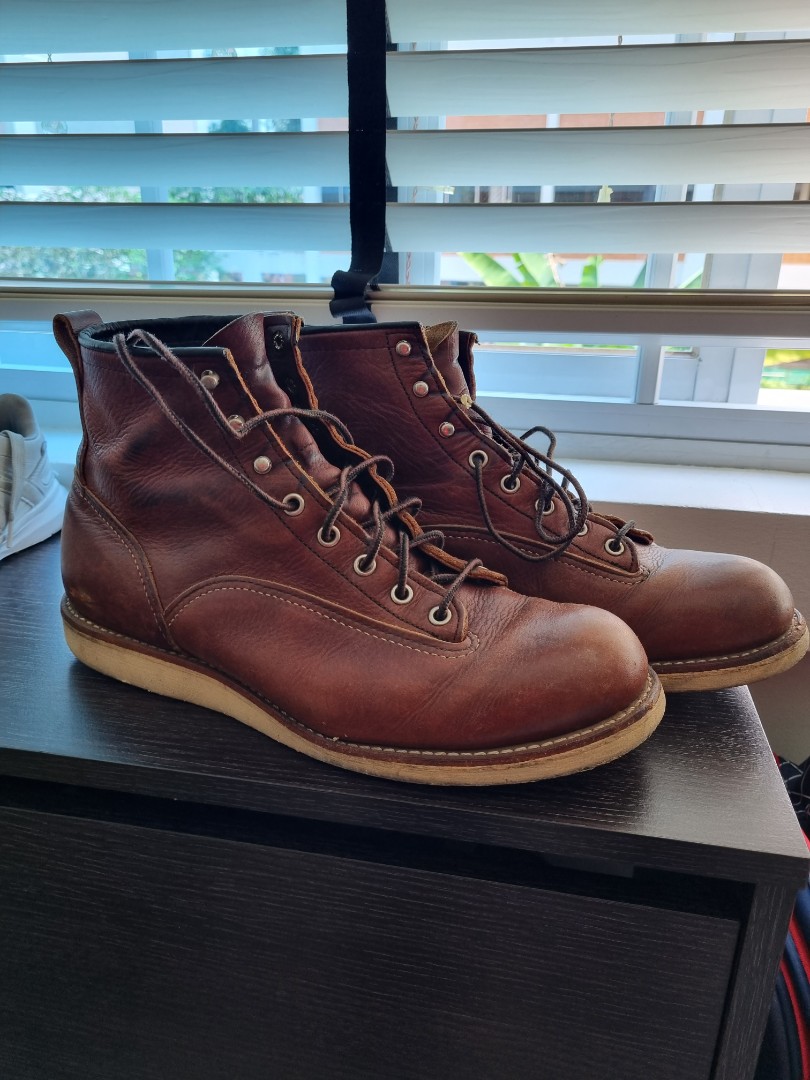 Red Wing Lineman 2906, Men's Fashion, Footwear, Boots on Carousell