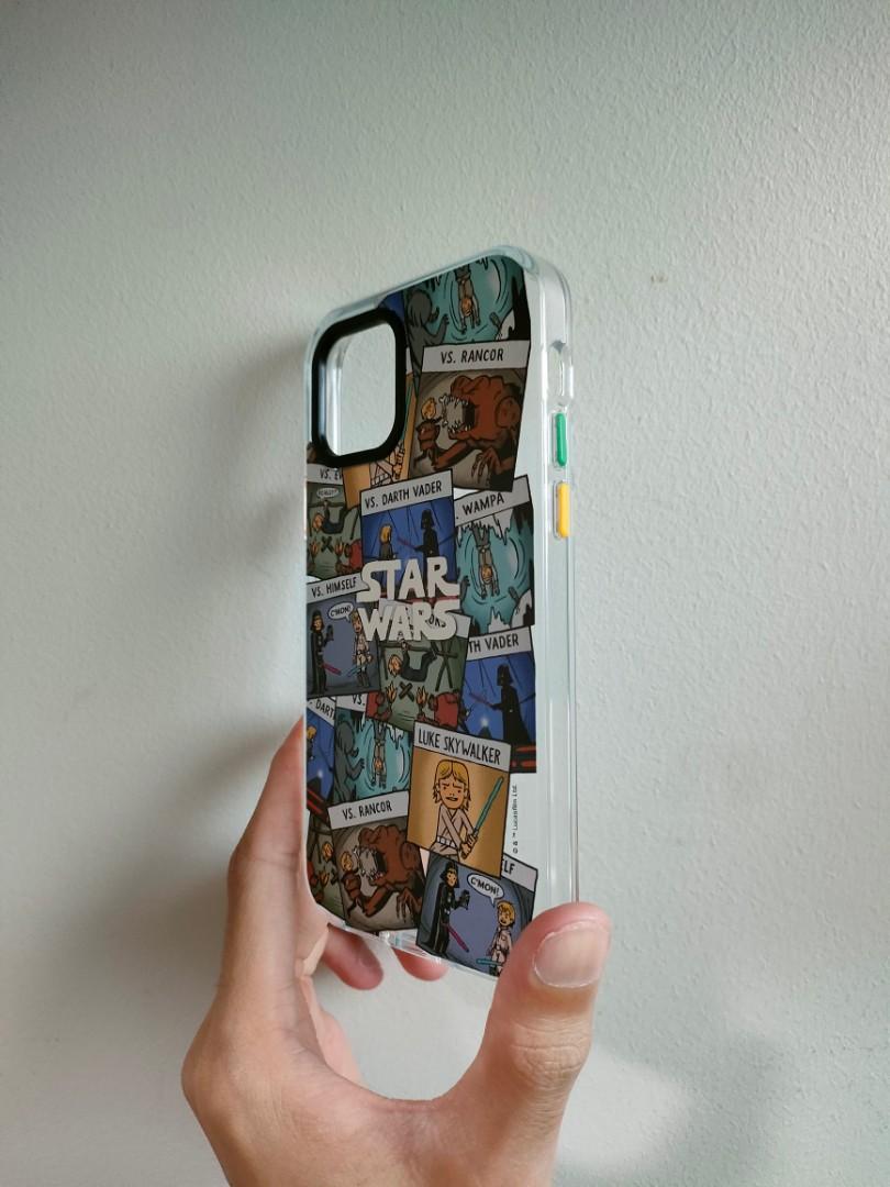 Rhinoshield star wars iphone 12pro clear case, Mobile Phones & Gadgets,  Mobile & Gadget Accessories, Cases & Sleeves on Carousell