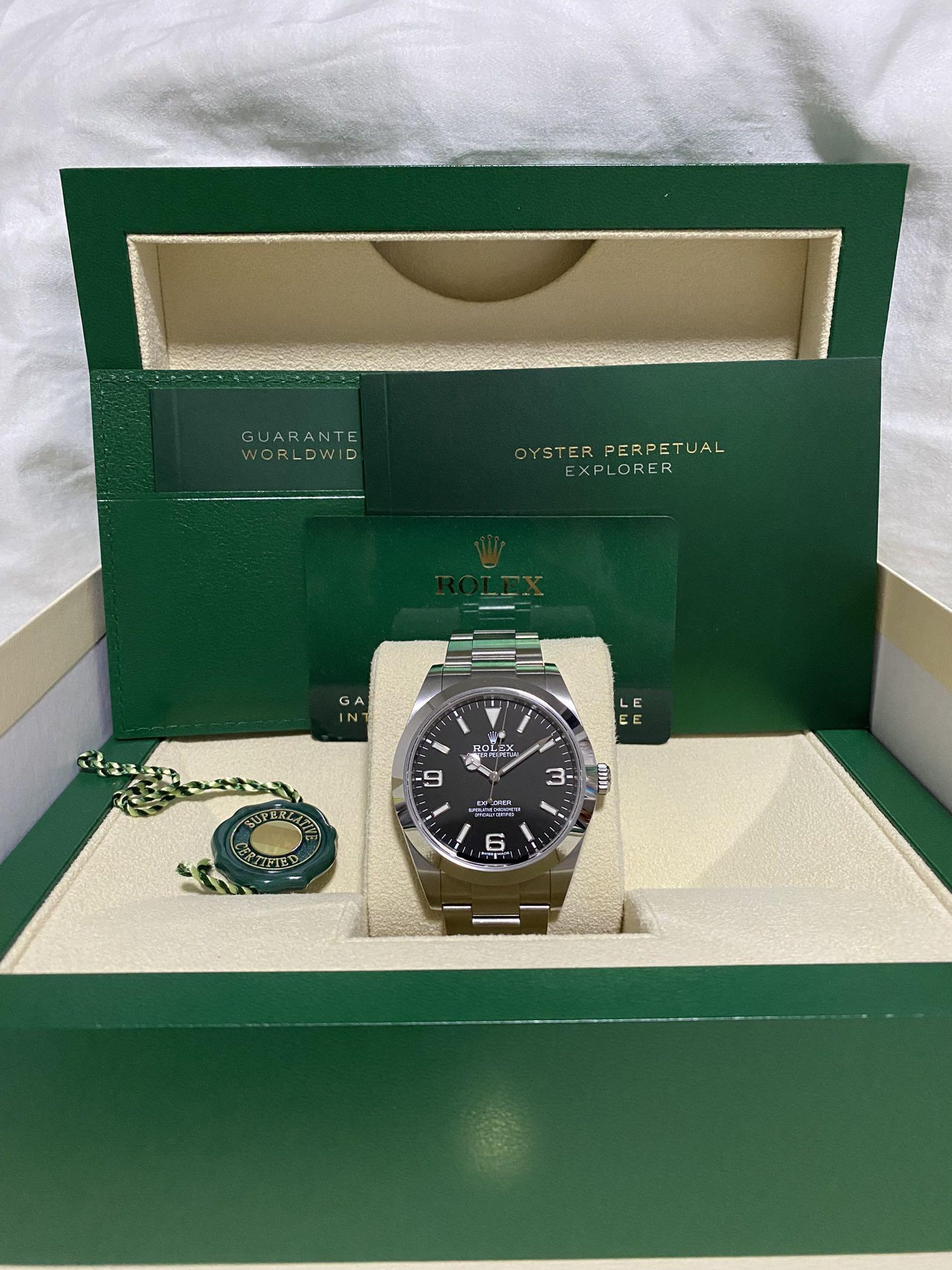 Rolex Explorer 1 (M214270-0003), Luxury 