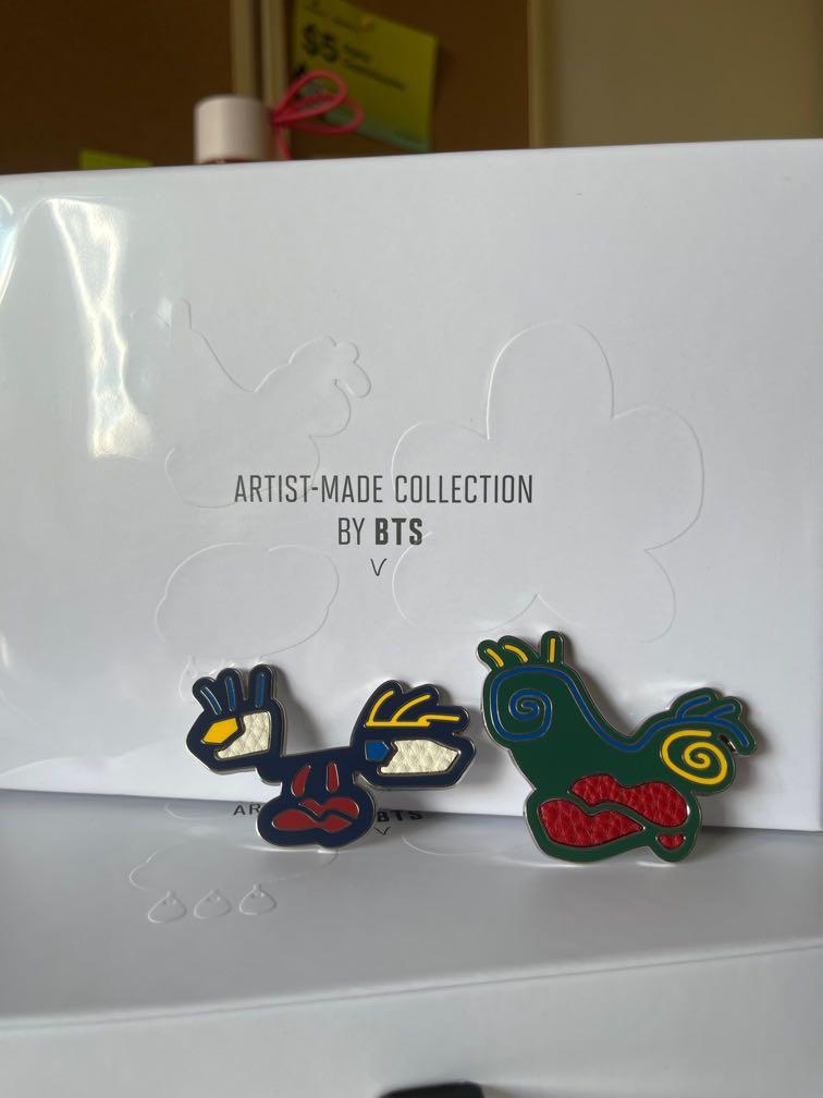 Artist made collection by BTS ブローチ face www.krzysztofbialy.com
