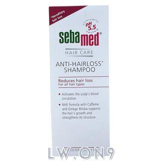 SEBAMED ANTI-HAIRLOSS SHAMPOO REDUCES HAIR LOSS FOR ALL HAIR TYPES  200ML