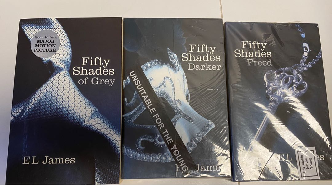 Set Of Fifty Shades Of Grey Books Hobbies Toys Books Magazines Fiction Non Fiction On Carousell