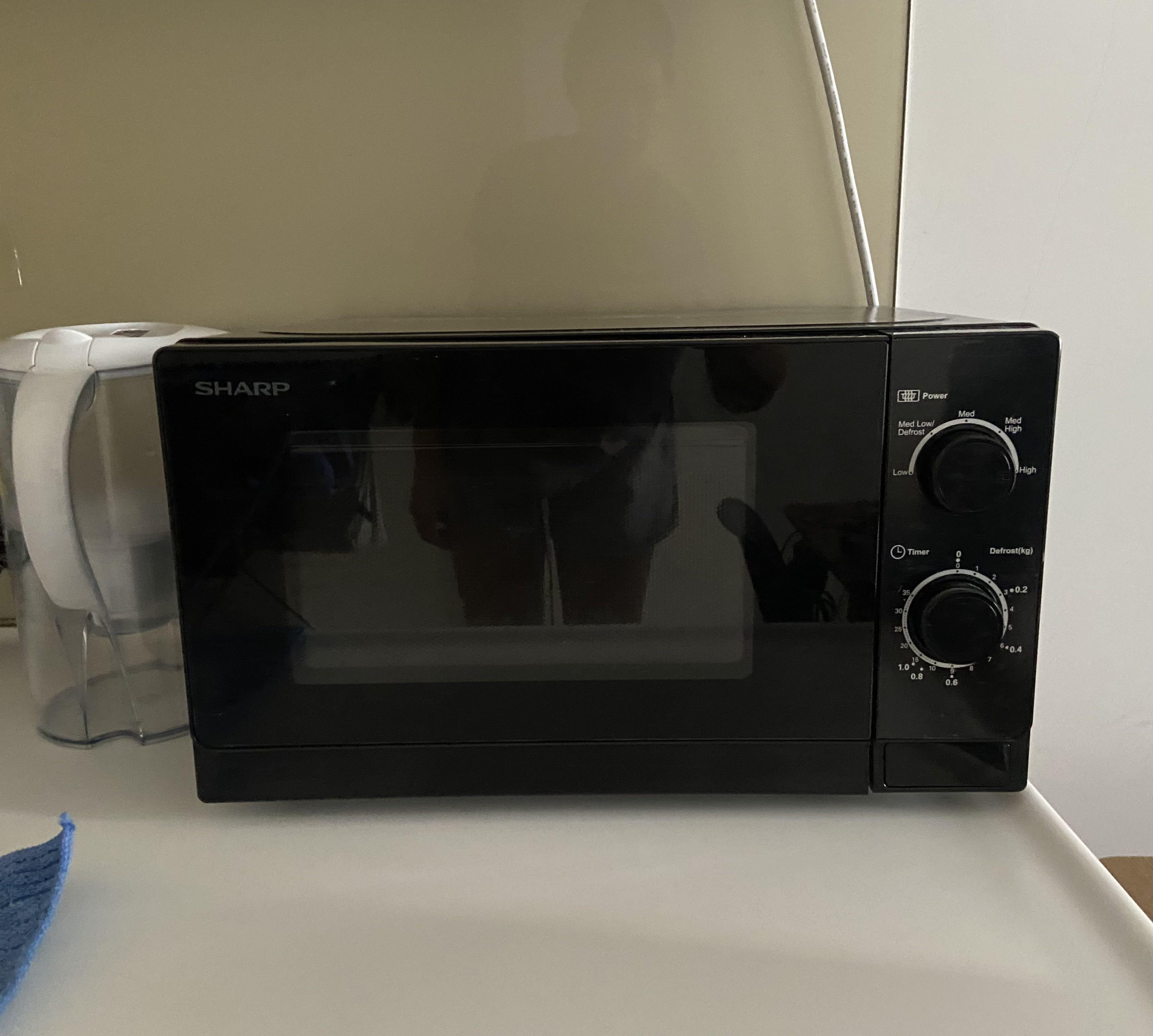 Sharp Microwave Oven in Black, TV & Home Appliances, Kitchen Appliances