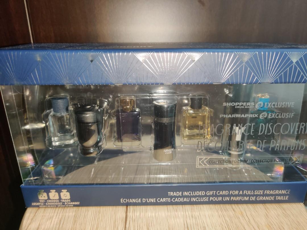 Shoppers Fragrance Discovery Set for Him, Beauty & Personal Care