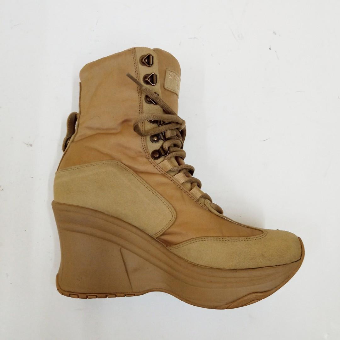Skechers platform boots clearance