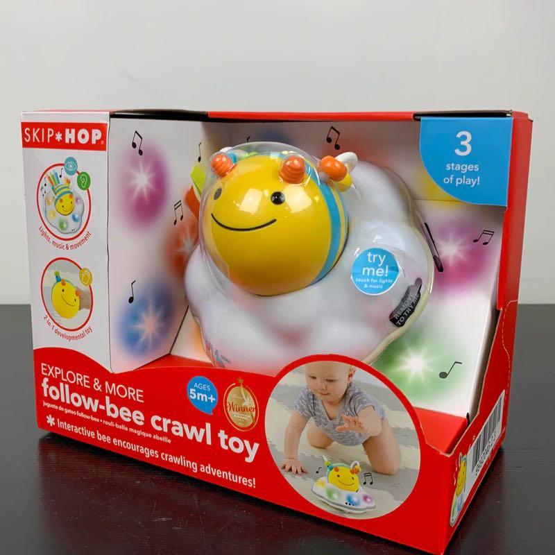 Skip hop bee crawl toy sales
