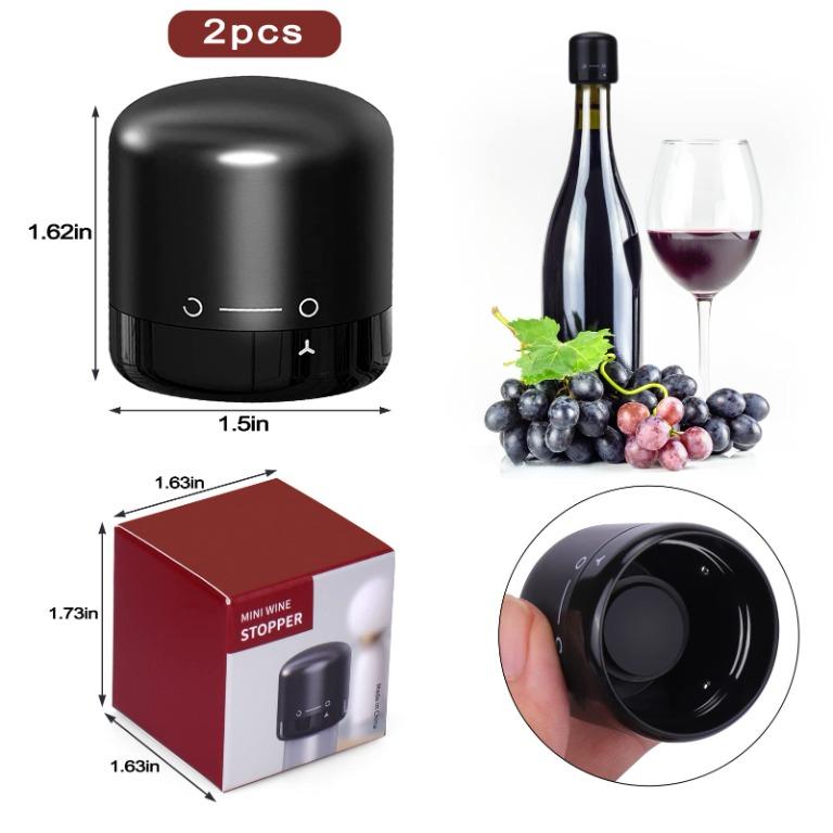 Wine Collection Red Bottle Stopper Twist 当社の