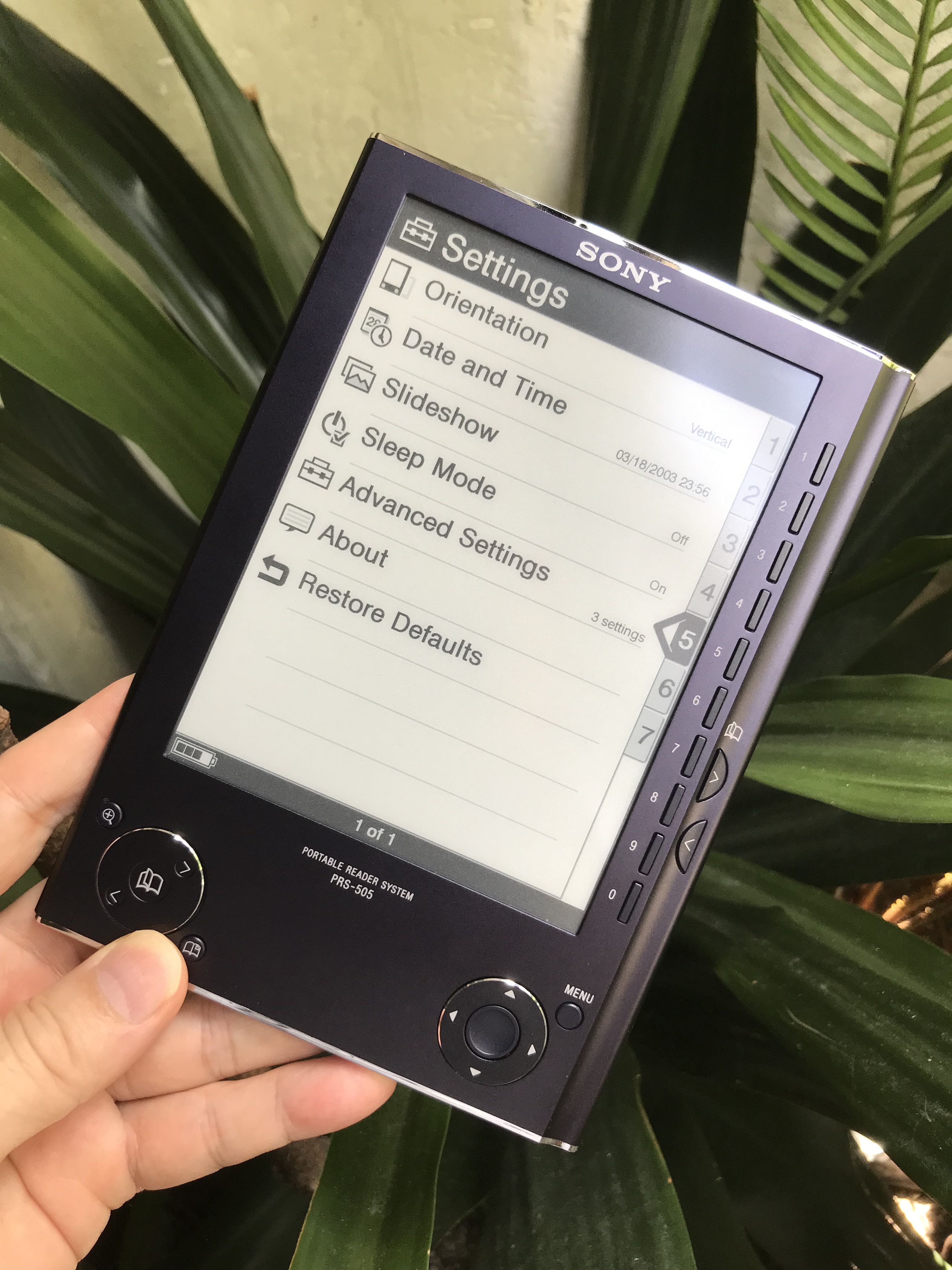 Sony Portable Reader System PRS505, 手提電話, 電子書閱讀器 Carousell