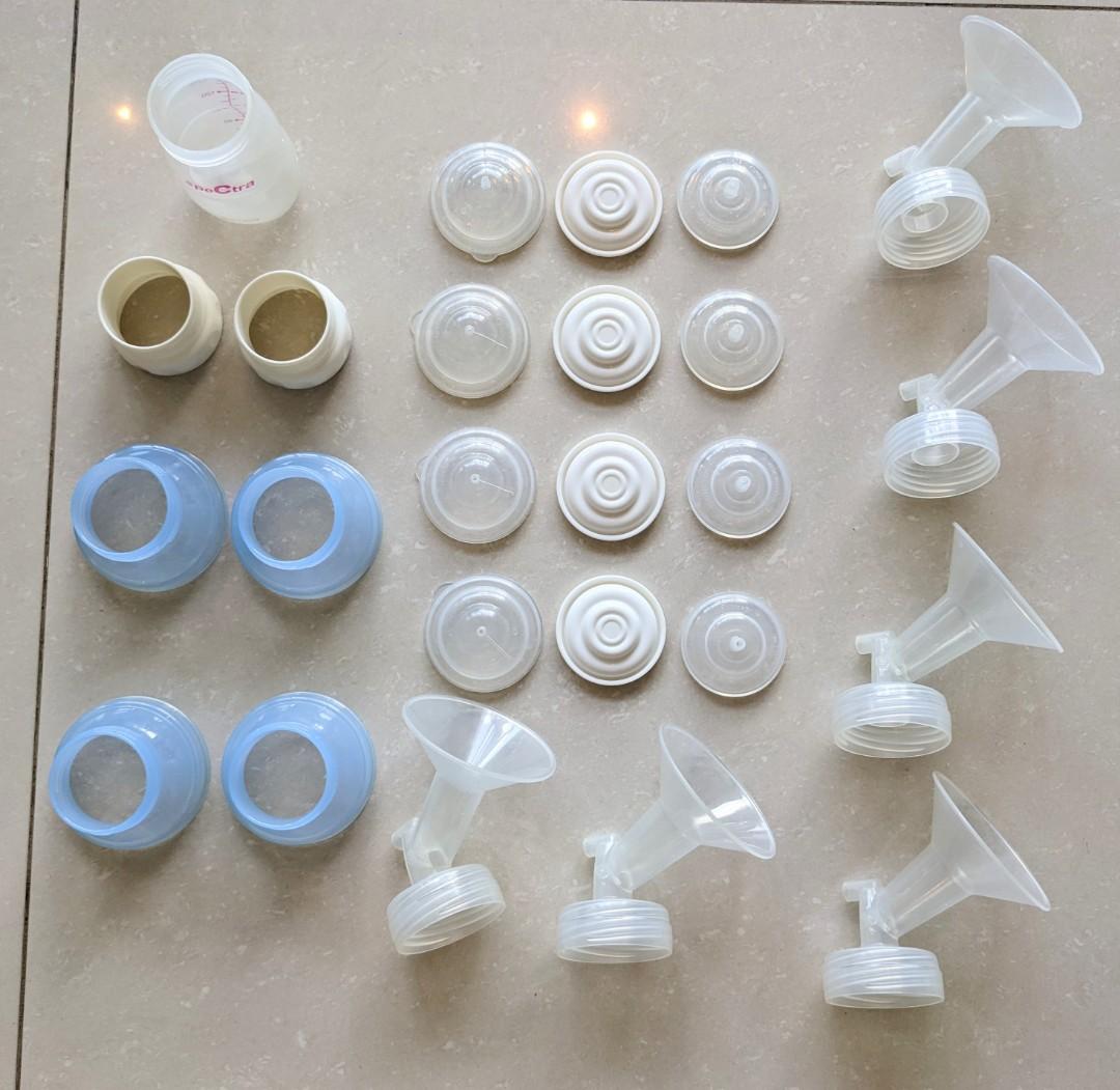 Spectra pump accessories 24mm and 28mm flanges, Babies & Kids, Nursing