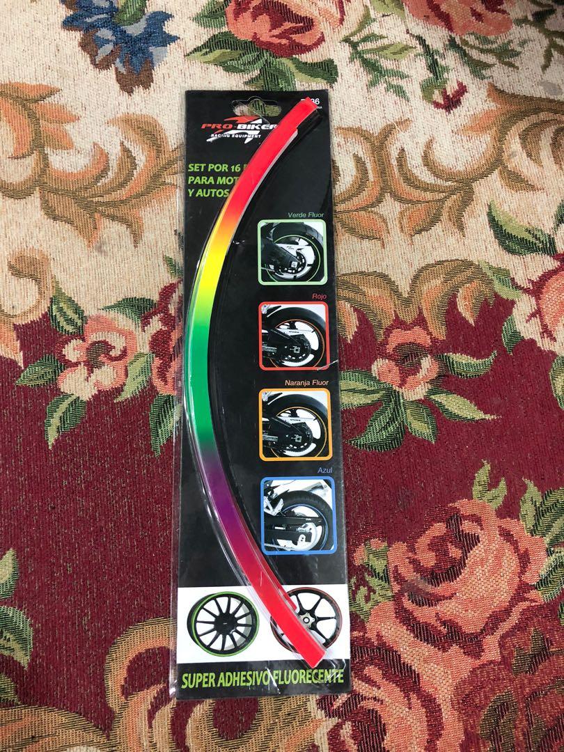 Sticker lining rim motor, Auto Accessories on Carousell