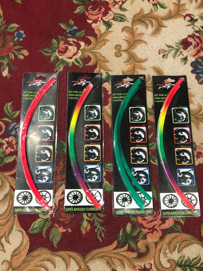 Sticker lining rim motor, Auto Accessories on Carousell