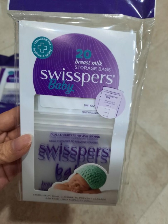 Swisspers BreastMilk Storage Bag, Babies & Kids, Nursing & Feeding, Breastfeeding & Bottle