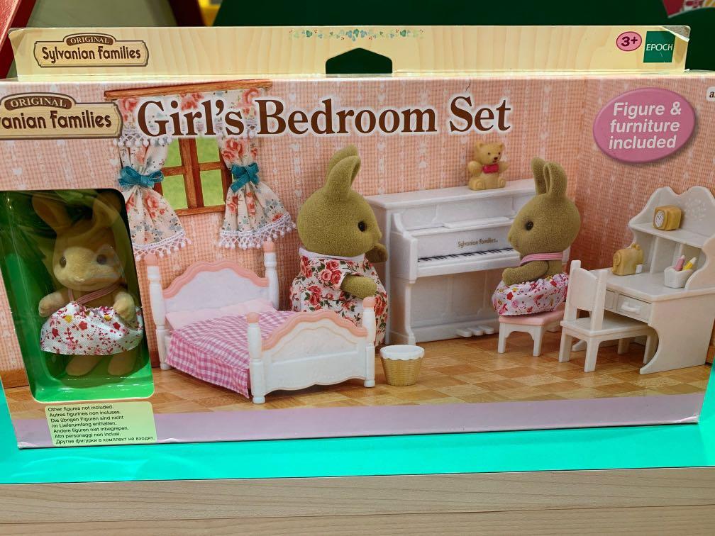 Sylvanian families girls bedroom hotsell