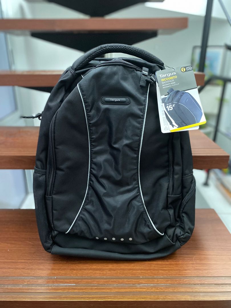 Targus Incognito Backpack 15.6 inch, Fesyen Pria, Tas & Dompet , Tas