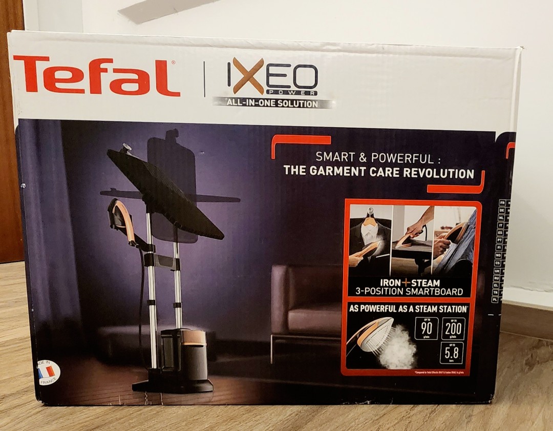 (Price Drop) Tefal Garment Steamer IXEO QT2020 Brand New, TV & Home