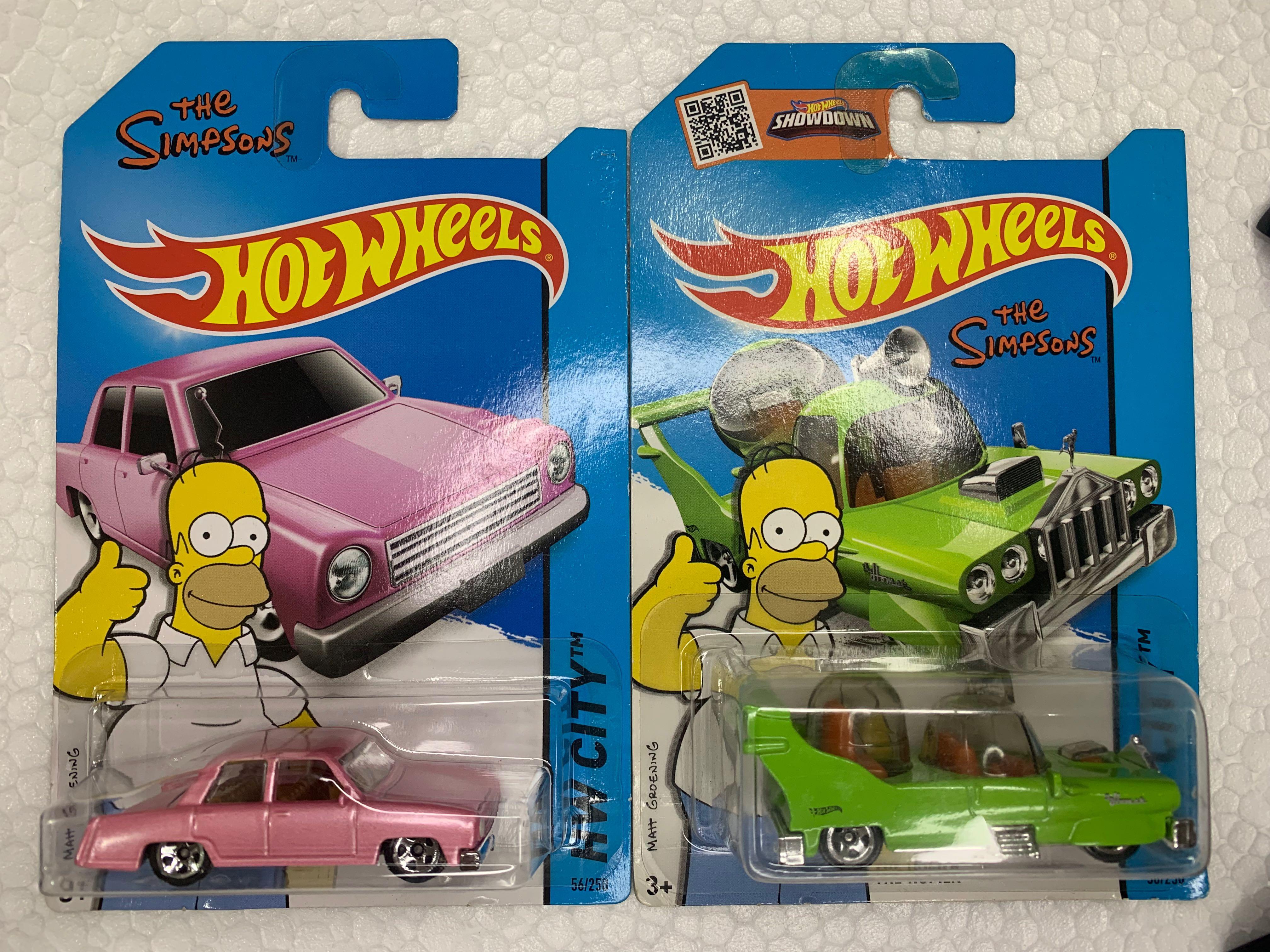 The Simpsons Hot Wheels, Hobbies & Toys, Toys & Games on Carousell