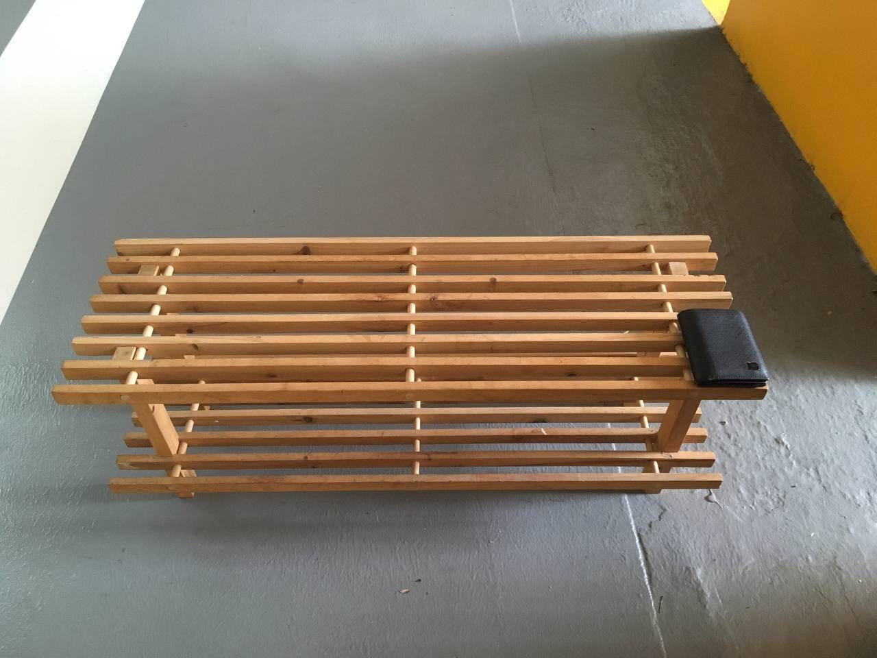 Timber Shoe Rack (2-Tier), Furniture & Home Living, Furniture, Shelves ...